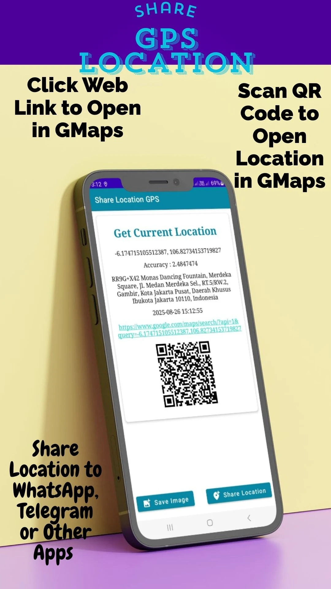 Share GPS Location screenshot